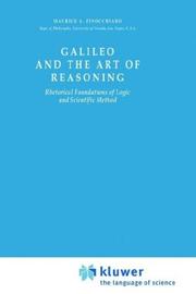 Cover of: Galileo and the art of reasoning