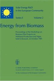 Energy from biomass : proceedings of the Workshop and EC Contractors' Meeting held in Capri, 7-8 June, 1983