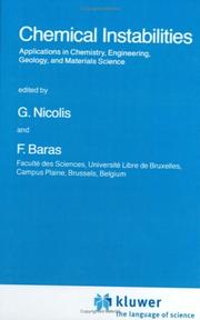 Chemical instabilities : applications in chemistry, engineering, geology and materials science