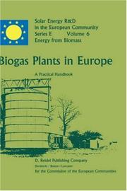 Biogas plants in Europe : a practical handbook