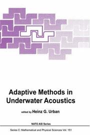 Adaptive methods in underwater acoustics