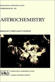Cover of: Astrochemistry (International Astronomical Union Symposia) by 
