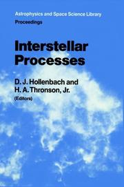 Interstellar processes