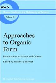 Approaches to organic form : permutations in science and culture