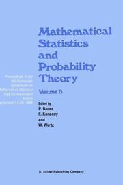 Mathematical statistics and probability theory