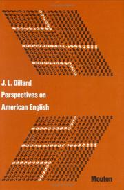 Cover of: Perspectives on American English