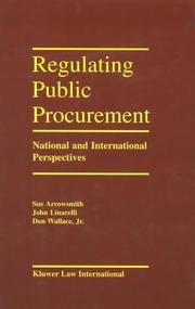 Regulating public procurement : national and international perspectives