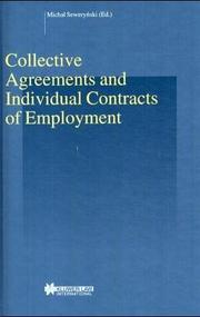 Cover of: Collective agreements and individual contracts of employment