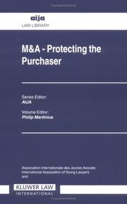 M&A : protecting the purchaser