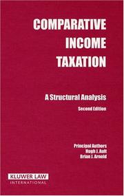 Comparative income taxation by Hugh J. Ault