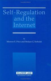 Cover of: Self-Regulation and the Internet