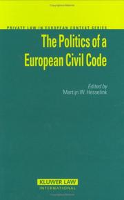 The politics of a European civil code