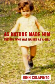 Cover of: As Nature Made Him