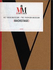Cover of: Modemuseum/The Fashion Museum: Backstage