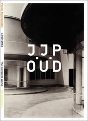 J.J.P. Oud by Jacobus Johannes Pieter Oud