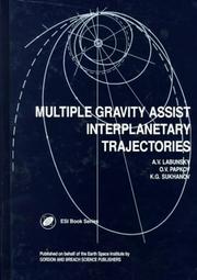 Cover of: Multiple gravity assist interplanetary trajectories