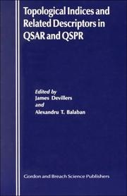 Cover of: Topological indices and related descriptors in QSAR and QSPR