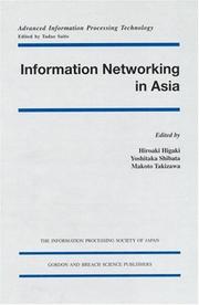 Cover of: Information Networking in Asia (Advanced Information Processing Technology)