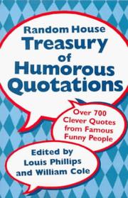 Cover of: Random House Treasury of Humorous Quotations