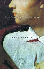 Cover of: The Beauty of the Husband: A Fictional Essay in 29 Tangos