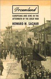 Cover of: Dreamland:   Europeans and Jews in the Aftermath of the Great War