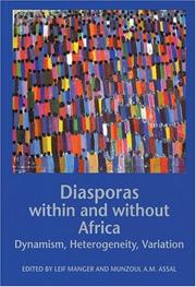 Cover of: Diasporas Within and Without Africa: Dynamism, Hetereogeneity, Variation