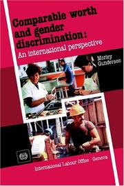 Cover of: Comparable worth and gender discrimination: an international perspective