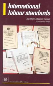 International labour standards : a workers' education manual