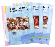 Cover of: Education for All: Purpose and Context/an Expanded Vision/the Requirements