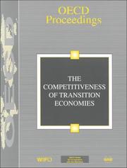 Cover of: The competitiveness of transition economies