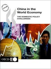 Cover of: China in the world economy: the domestic policy challenges.
