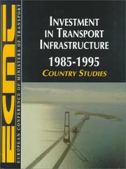 Cover of: Investment in Transport Infrastructure: 1985-1995