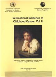 International incidence of childhood cancer. Vol. II