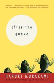 Cover of: After the Quake by 村上春樹