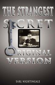 Cover of: Earl Nightingale's The Strangest Secret by Earl Nightingale