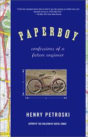 Cover of: Paperboy by Henry Petroski
