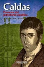 Cover of: Caldas: precursor del patriotismo científico