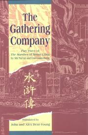 Cover of: The Gathering Company: Part Three of The Marshes of Mount Liang
