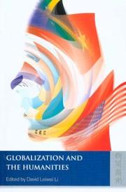 Cover of: Globalization and the humanities
