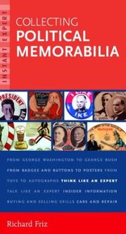 Cover of: Collecting political memorabilia