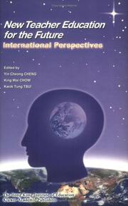 Cover of: New Teacher Education for the Future - International Perspectives by 
