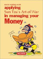 Cover of: Applying Sun Tzu's Art of War in Managing Your Money (Applying Sun Tzu's Art of War)