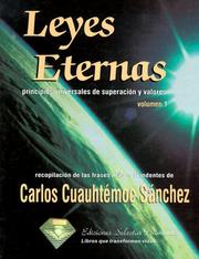 Cover of: Leyes eternas