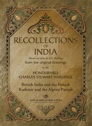 Cover of: Recollections of India