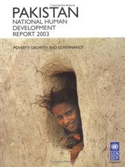 Pakistan: national human development report 2003 : poverty, growth and governance