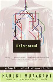 Cover of: Underground by 村上春樹