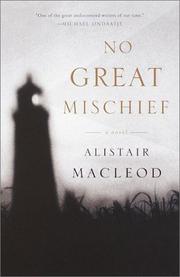 Cover of: No great mischief by Alistair MacLeod