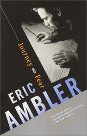 Cover of: Journey into fear by Eric Ambler