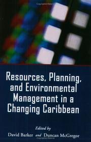 Resources, planning and environmental management in a changing Caribbean