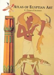 Cover of: Atlas of Egyptian art